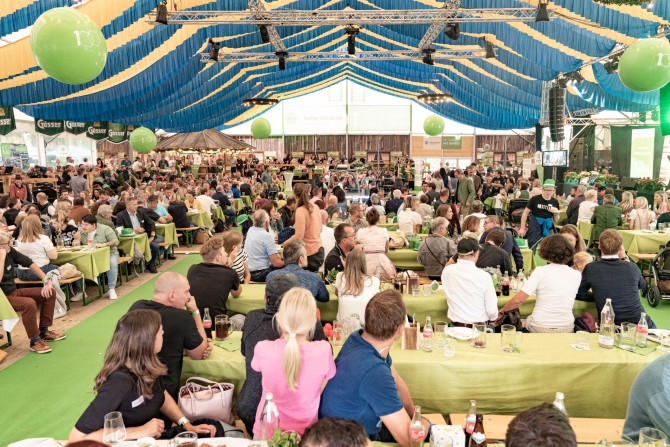 Full House! Das Familienvolksfest war gut besucht.