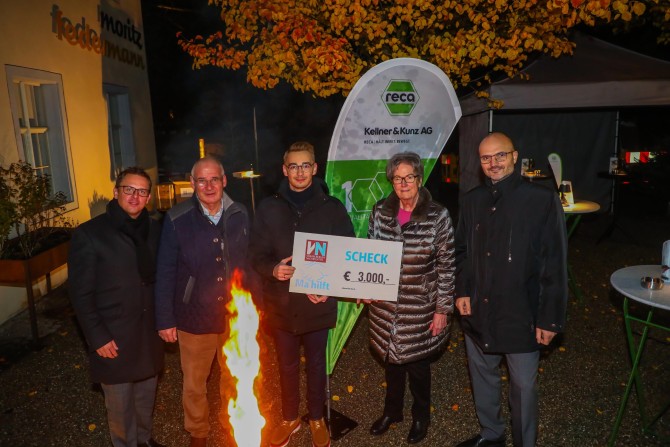 Spendenübergabe Vorarlberger Nachrichten