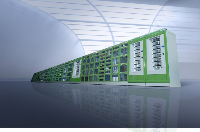 Die gesamte Bandbreite an digitale Automatensysteme RECA iSTORAGE wird präsentiert