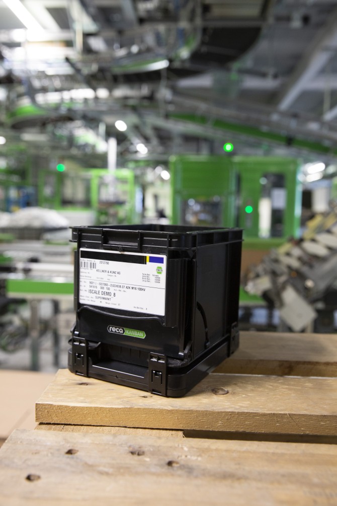 RECA iSCALE mit Wiegetechnik: 