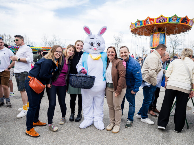 Auch der Osterhase war zu Besuch