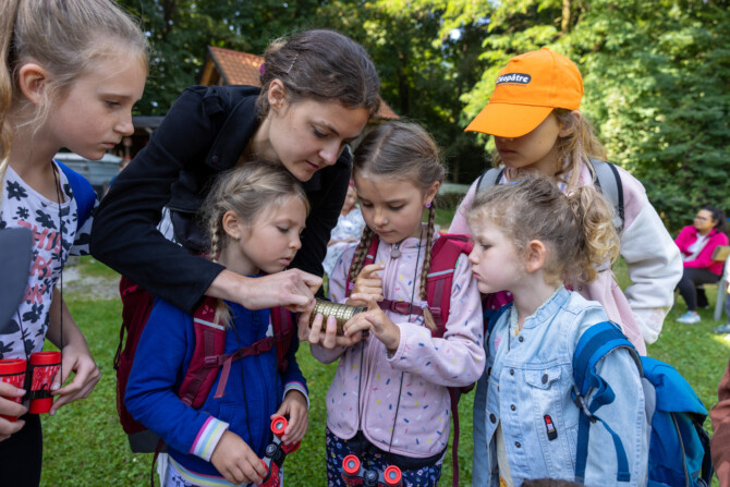Schatzsuche in der Natur