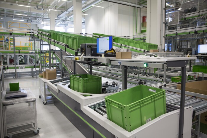 A-Kommissionierung Arbeitsplatz Pick-Center