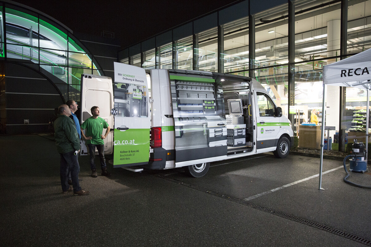 Produktpräsentation Shopping Event